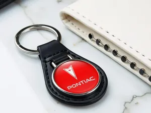 Pontiac Custodia Chiavi In Pelle Lucido Sodo Stile Tuning